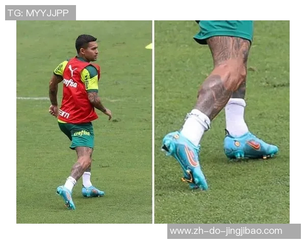 球星穿着足球鞋奔跑在绿茵场上的英姿尽显魅力